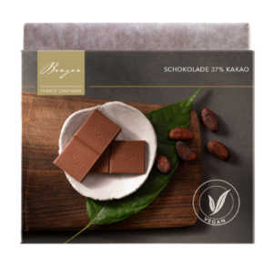 Schokolade vegan 37% Kakao, Confiserie Berger