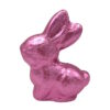 Osterhase in rosa Stanniol, Vollmilchschokolade
