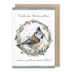 Doppelkarte Fröhliche Weihnachten von Sophia Drescher
