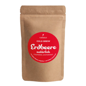 Cold Brew-Tee Erdbeere natürlich