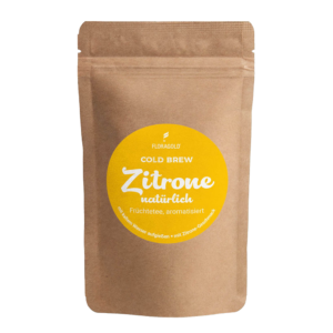 Cold Brew-Tee Zitrone natürlich
