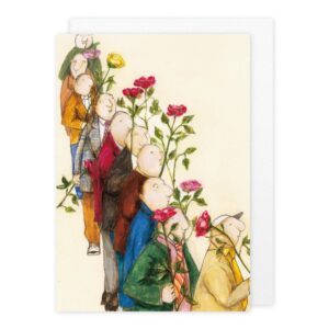 Doppelkarte Gratulanten von Axel Hohenstein