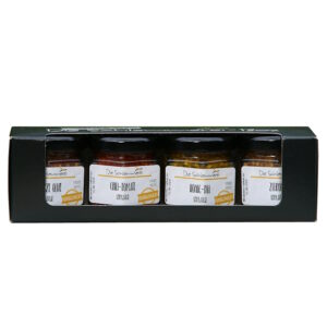 Die Schlemmerei-Box "Senfkaviar hoch 4"