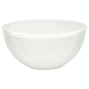 Cereal Bowl Alice white