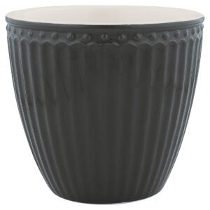 Latte Cup Alice dark grey